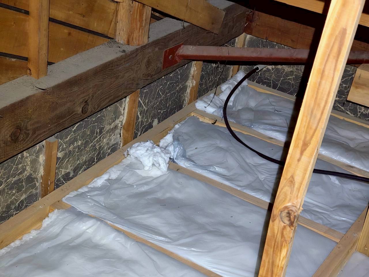 福岡県飯塚市　イタチによる被害　W様邸　駆除実績