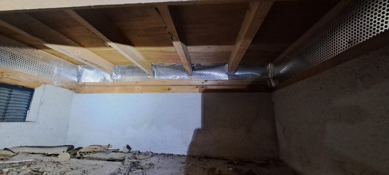 福岡県大野城市　イタチによる被害　K様邸　駆除実績