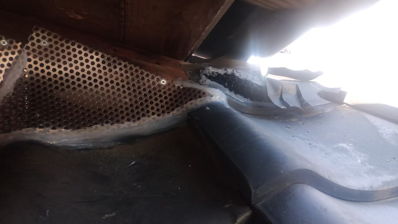 アライグマによる被害　Y様邸　駆除実績