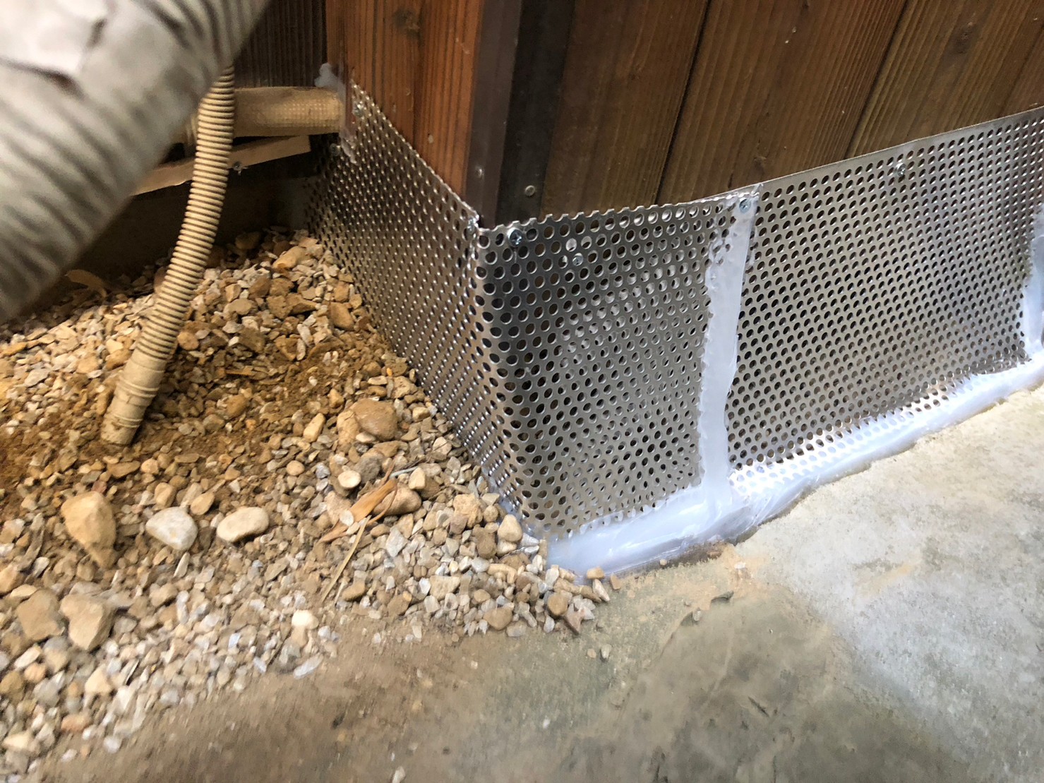 佐賀県みやき町　イタチによる被害　S様邸　駆除実績