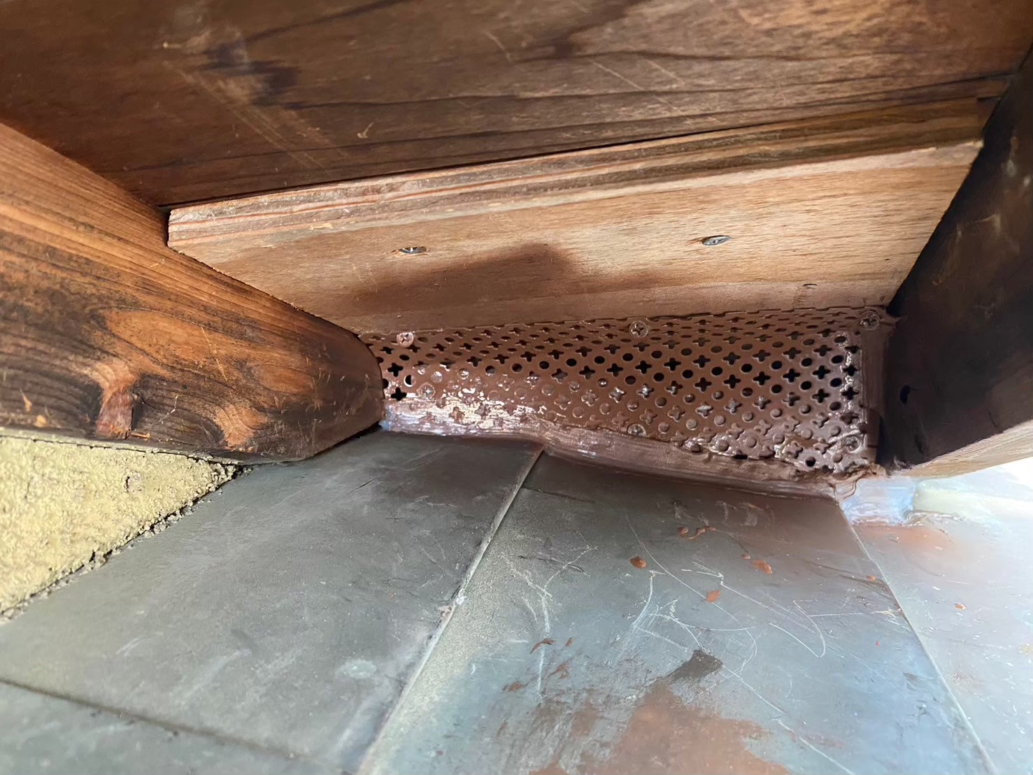 福岡県飯塚市　イタチによる被害　N様邸　駆除実績