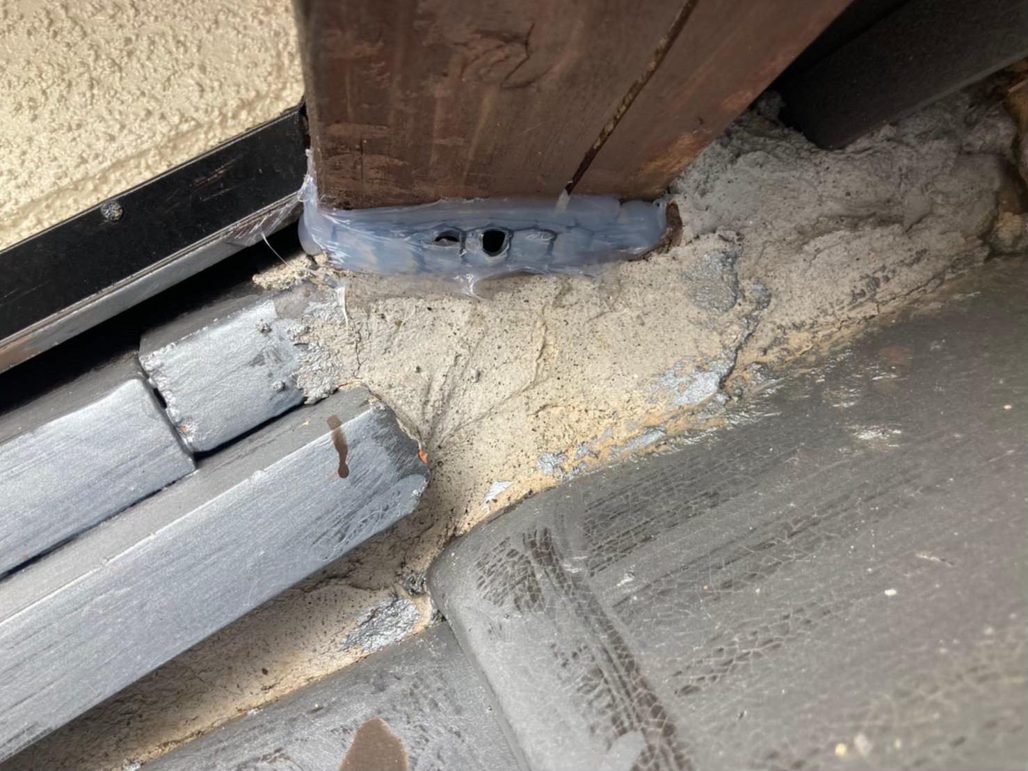 イタチによる被害　Y様邸　駆除実績