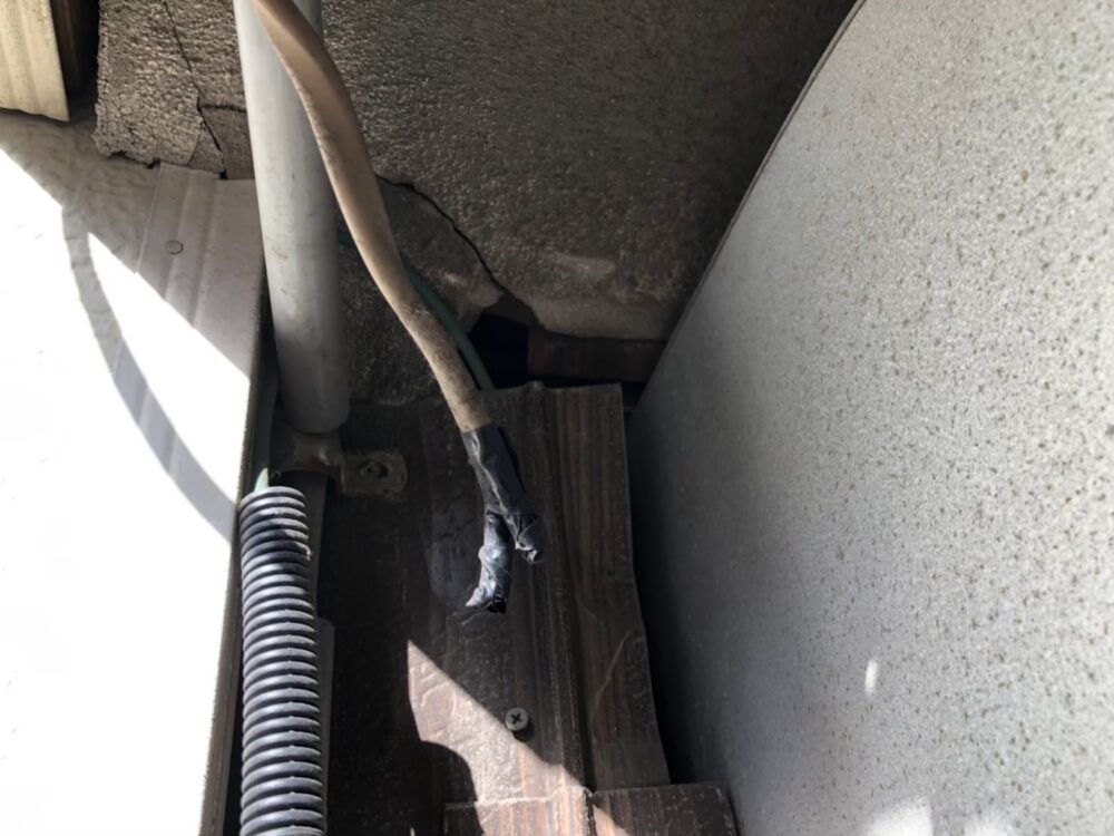 福岡県飯塚市　ネズミによる被害　N様邸　駆除実績