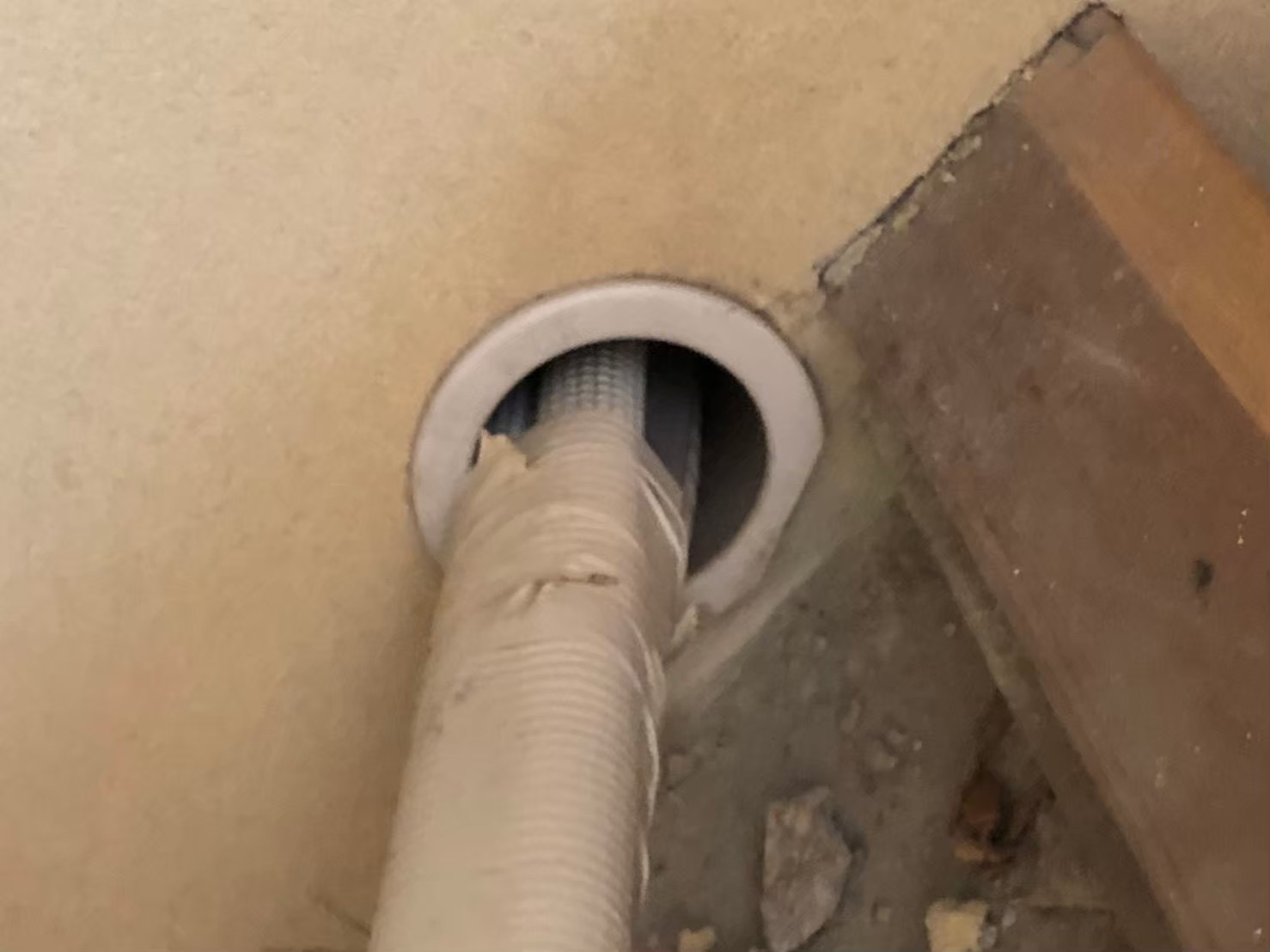 ネズミによる被害　K様邸　駆除実績