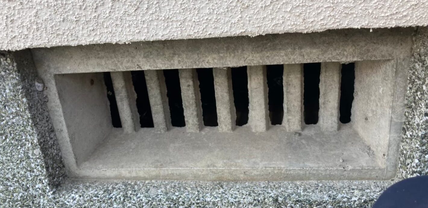 ネズミによる被害　M様邸　駆除実績