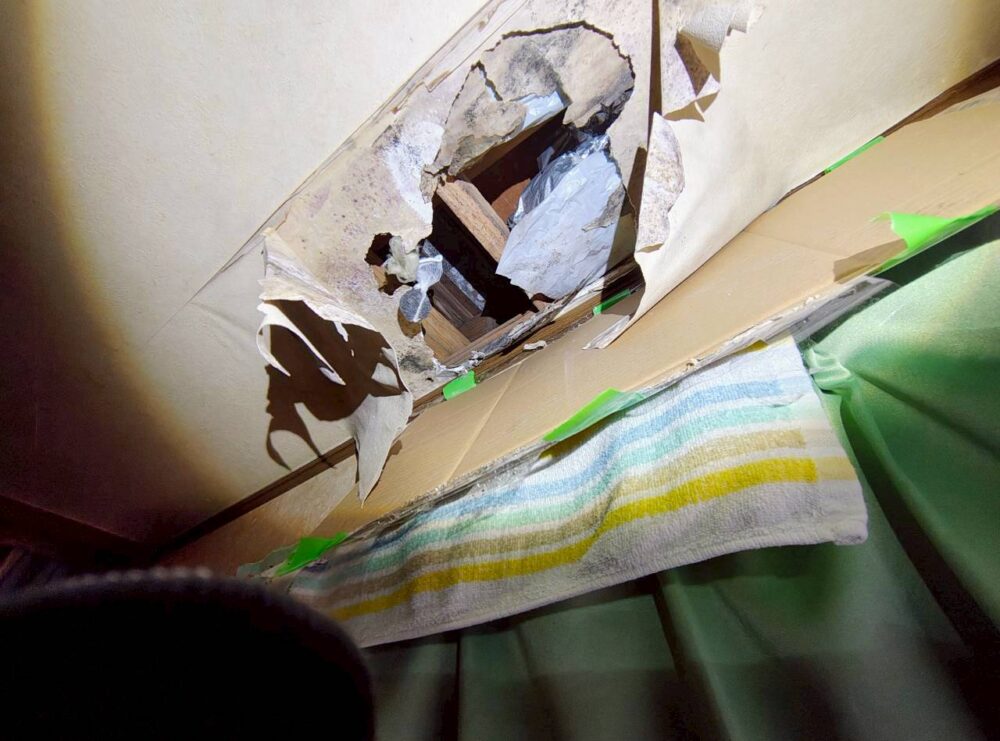 福岡県筑紫野市　イタチによる被害　Y様邸　駆除実績