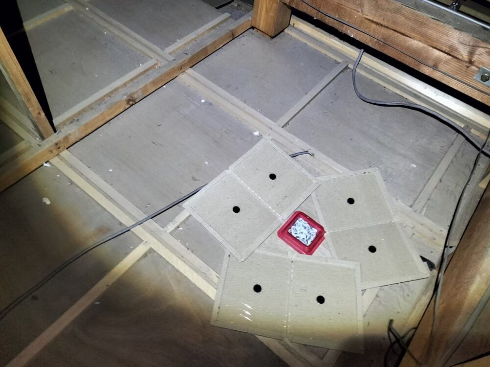 佐賀県神埼市　ネズミによる被害　H様邸　駆除実績